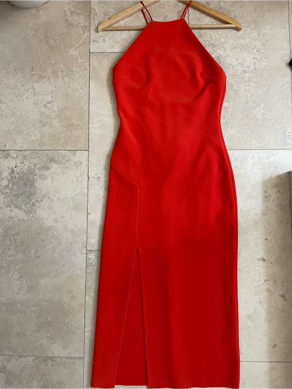 Bec + Bridge Red Halter Midi Dress - Women